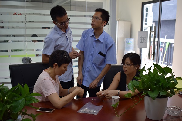 客戶帶來的材質(zhì)