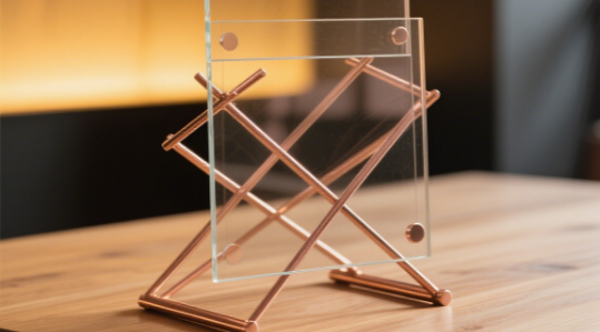 當(dāng)通透遇上冷硬:透明膠水定格玻璃與金屬的美學(xué)瞬間